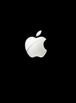Ipod stuck on apple