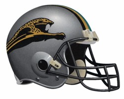 Jacksonville jaguars helmet