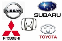 Japanese car manufacturers