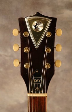 Kay guitar headstock