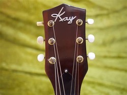 Kay guitar headstock