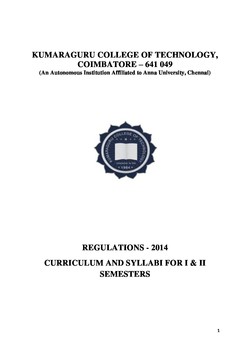 Kumaraguru college of technology