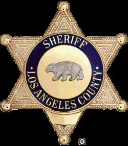 La county sheriff
