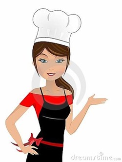 Lady chef