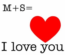 M loves s