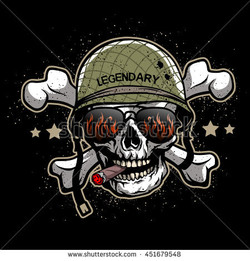 Military skull
