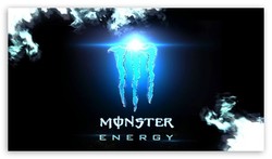 Monster energy blue