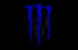 Monster energy blue