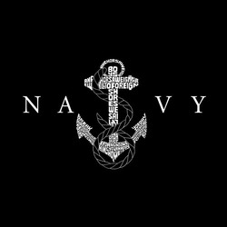Navy anchor