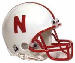 Nebraska football helmet