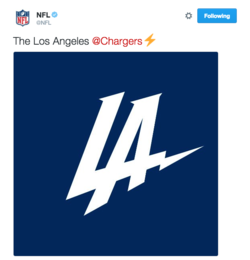 New los angeles chargers