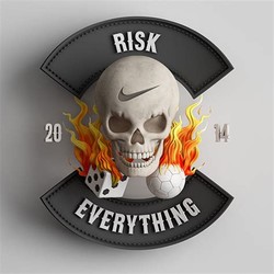 Nike skull