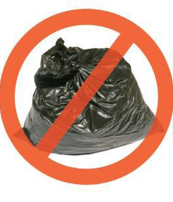 No plastic bag