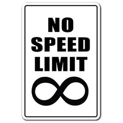 No speed limit