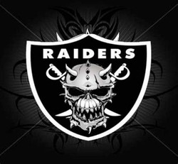 Oakland raiders skull