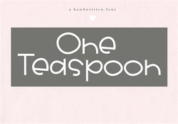 One teaspoon
