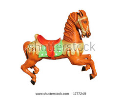 Orange horse