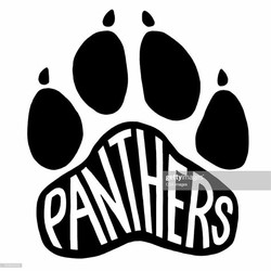 Panther paw print