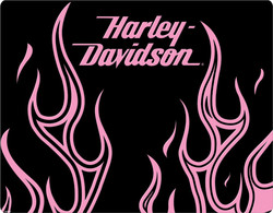 Pink harley davidson