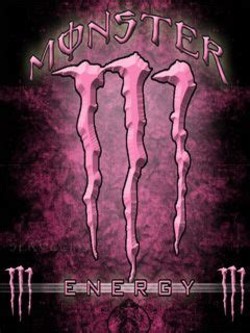Pink monster energy