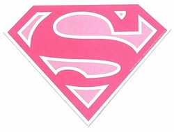 Pink supergirl