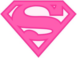 Pink superman