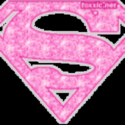 Pink superman