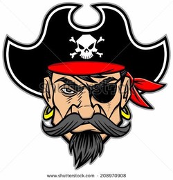 Pirate mascot