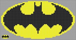 Pixel batman