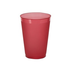 Plastic cups with