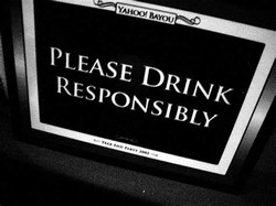 Please drink responsibly