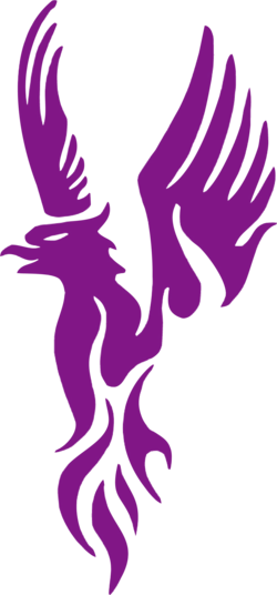 Purple bird