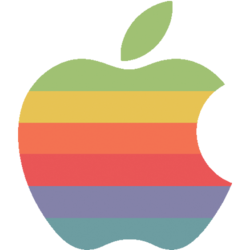 Rainbow apple