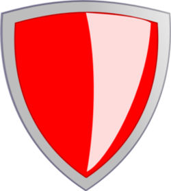 Red shield