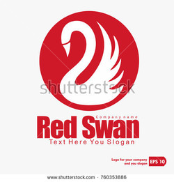 Red swan