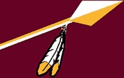 Redskins arrow
