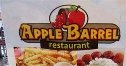 Restaurant with apple