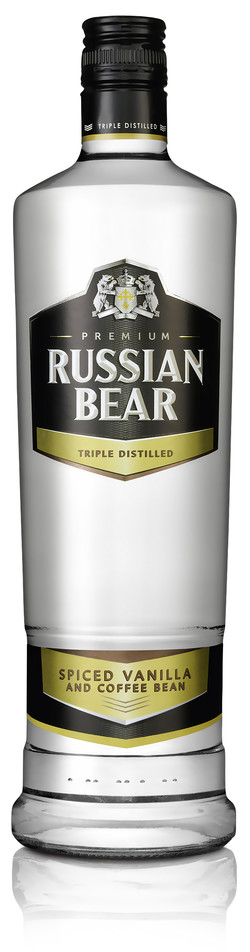 Russian bear vodka