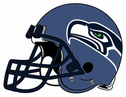 Seattle seahawks helmet