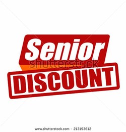 Senior discount