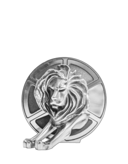 Silver lion
