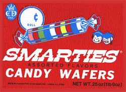 Smarties candy