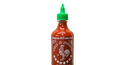 Sriracha bottle