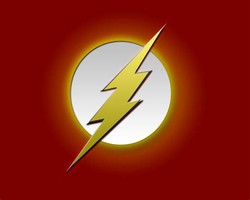 The flash superhero