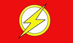 The flash superhero