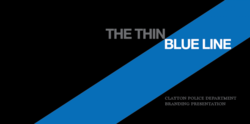 Thin blue line