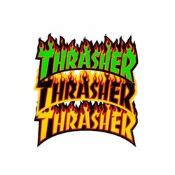 Thrasher magazine flame