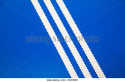 Three blue stripes