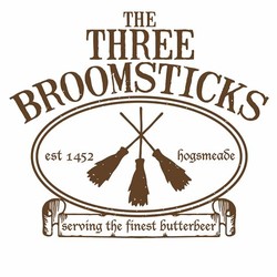 Three broomsticks