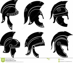 Trojan helmet